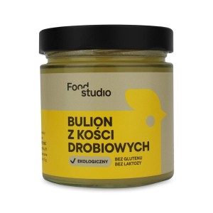 Bulion z kości droBIOwych bezglutenowy BIO 350 ml od FOOD STUDIO