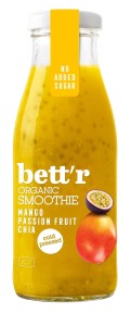 Smoothie tłoczone na zimno z mango, marakują i chia BIO 250 ml - SMART ORGANIC (BETT'R)