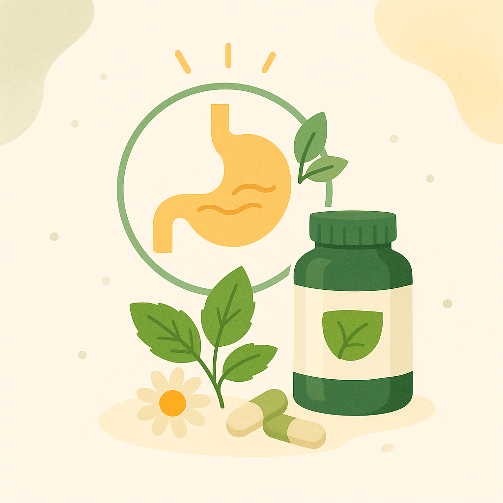 Grafika kategorii Wsparcie trawienia – naturalne suplementy wspierające prawidłowe trawienie i komfort jelit w ekologicznym sklepie kupujezdrowo.pl.