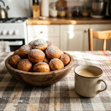 Małe pączki bez drożdży. Szybki i prosty przepis na Tłusty Czwartek