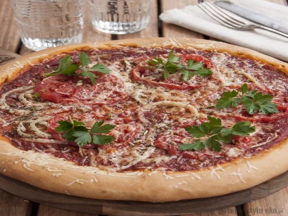 PIZZA ORKISZOWA Z BULWĄ KOPRU WŁOSKIEGO (czas: 1 dzień + 30 min.)