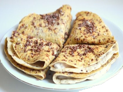 FIT NALEŚNIKI OWSIANE Z CZEKOLADĄ (czas: 20 min.)